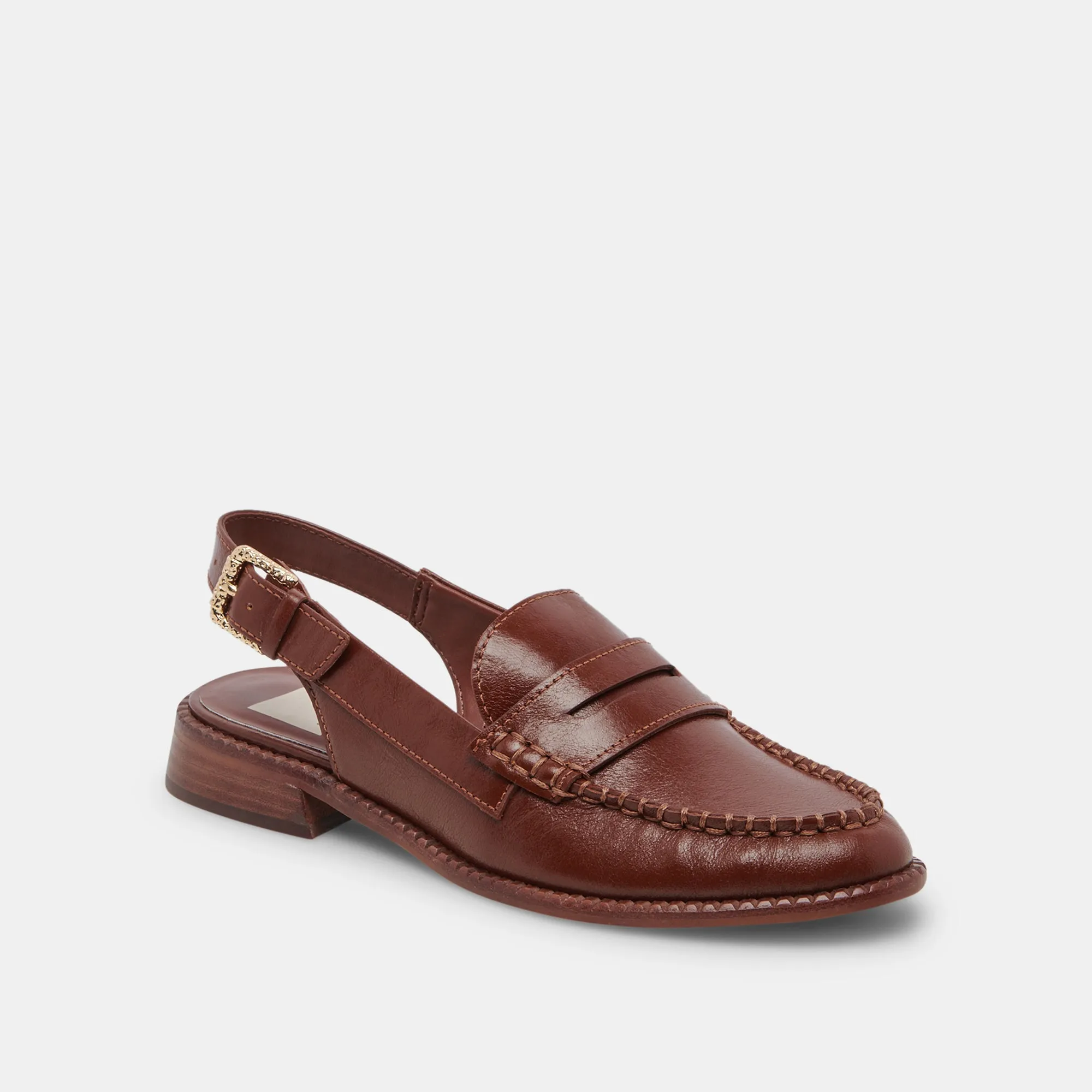 HARDI WIDE LOAFERS BROWN CRINKLE PATENT sold by Dolce Vita product image thumbnail 2