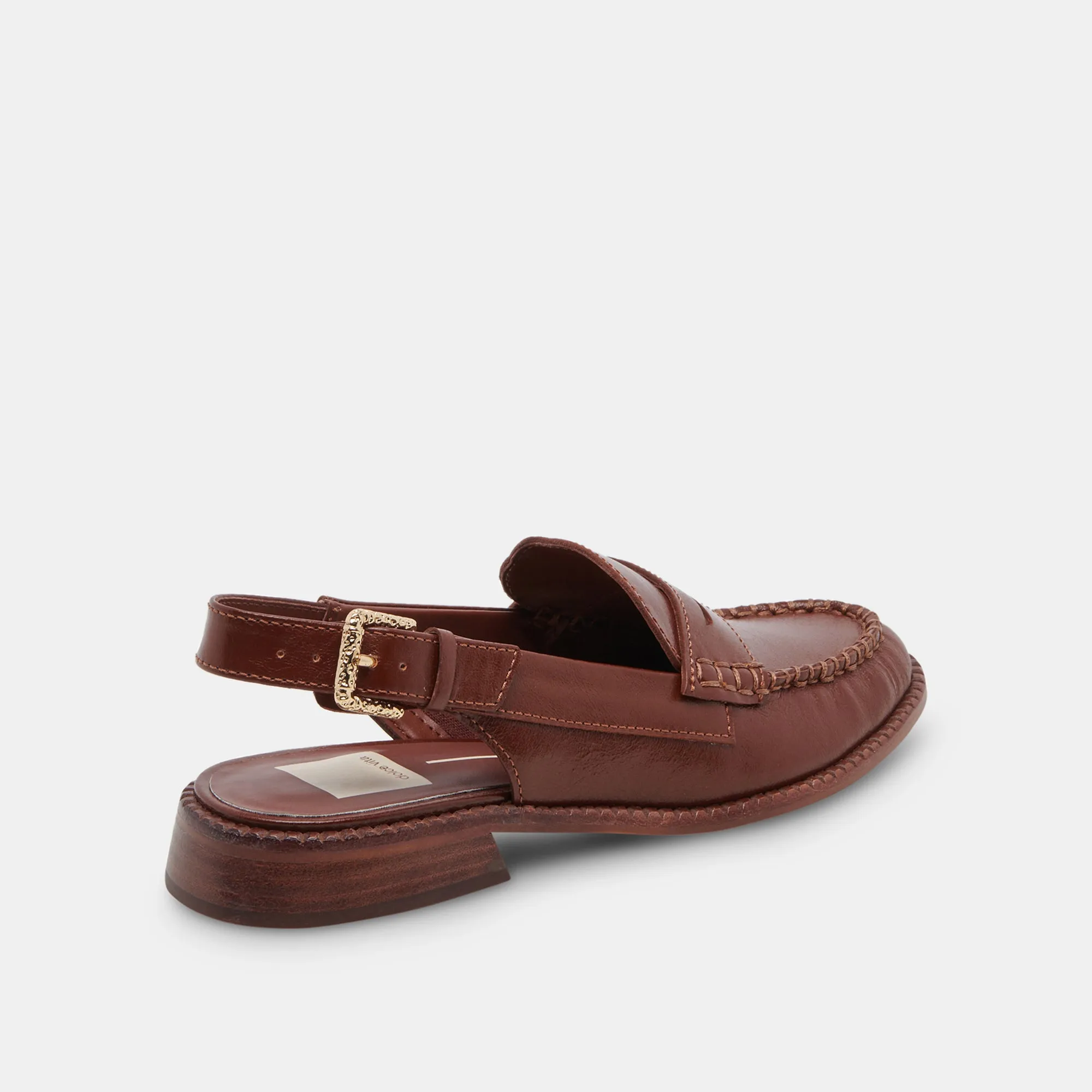 HARDI WIDE LOAFERS BROWN CRINKLE PATENT sold by Dolce Vita product image thumbnail 3