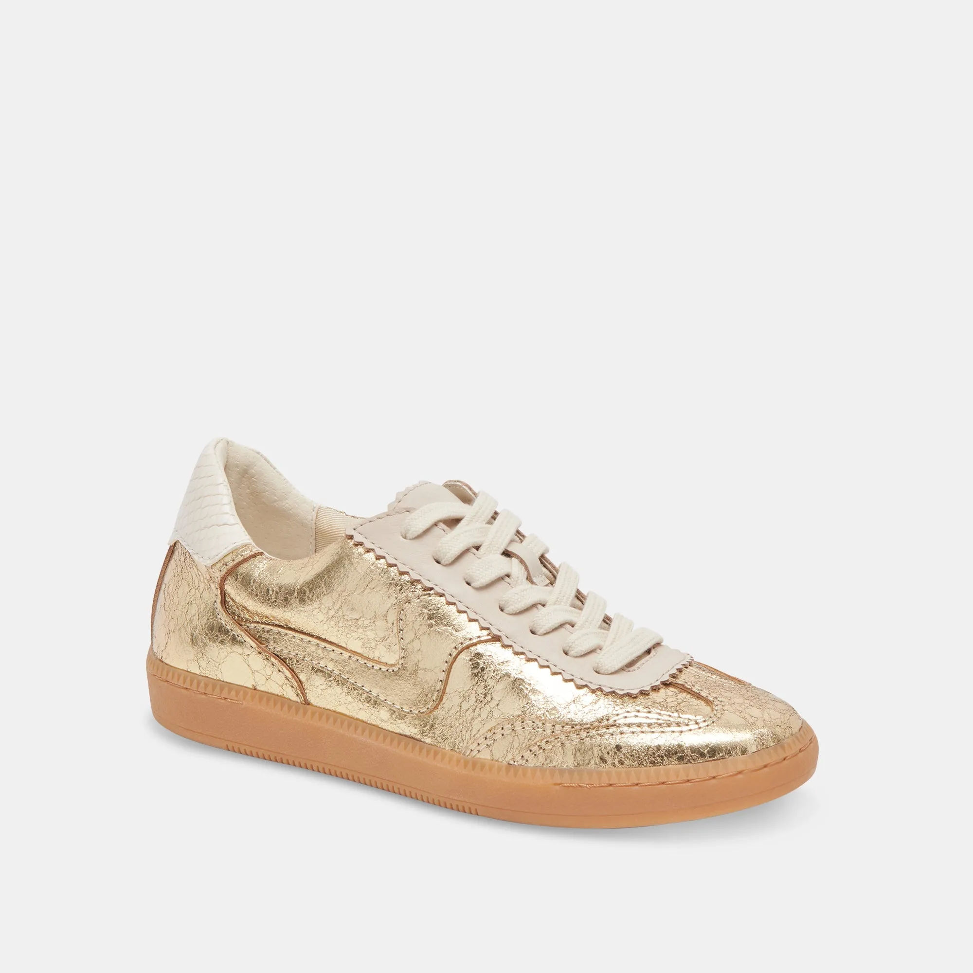 NOTICE SNEAKERS GOLD DISTRESSED LEATHER - re:vita sold by Dolce Vita product image thumbnail 3