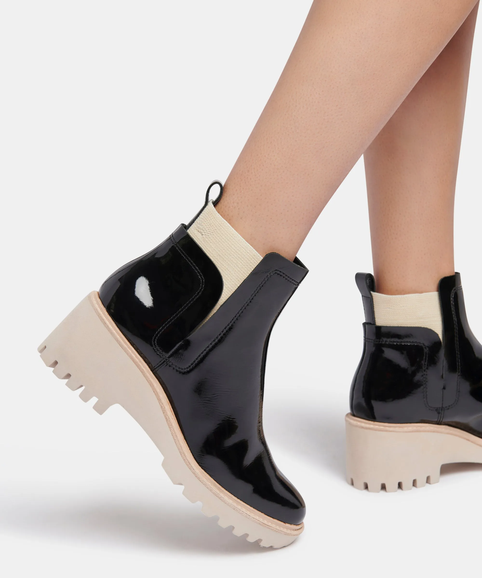 HUEY BOOTIES ONYX PATENT sold by Dolce Vita product image thumbnail 3