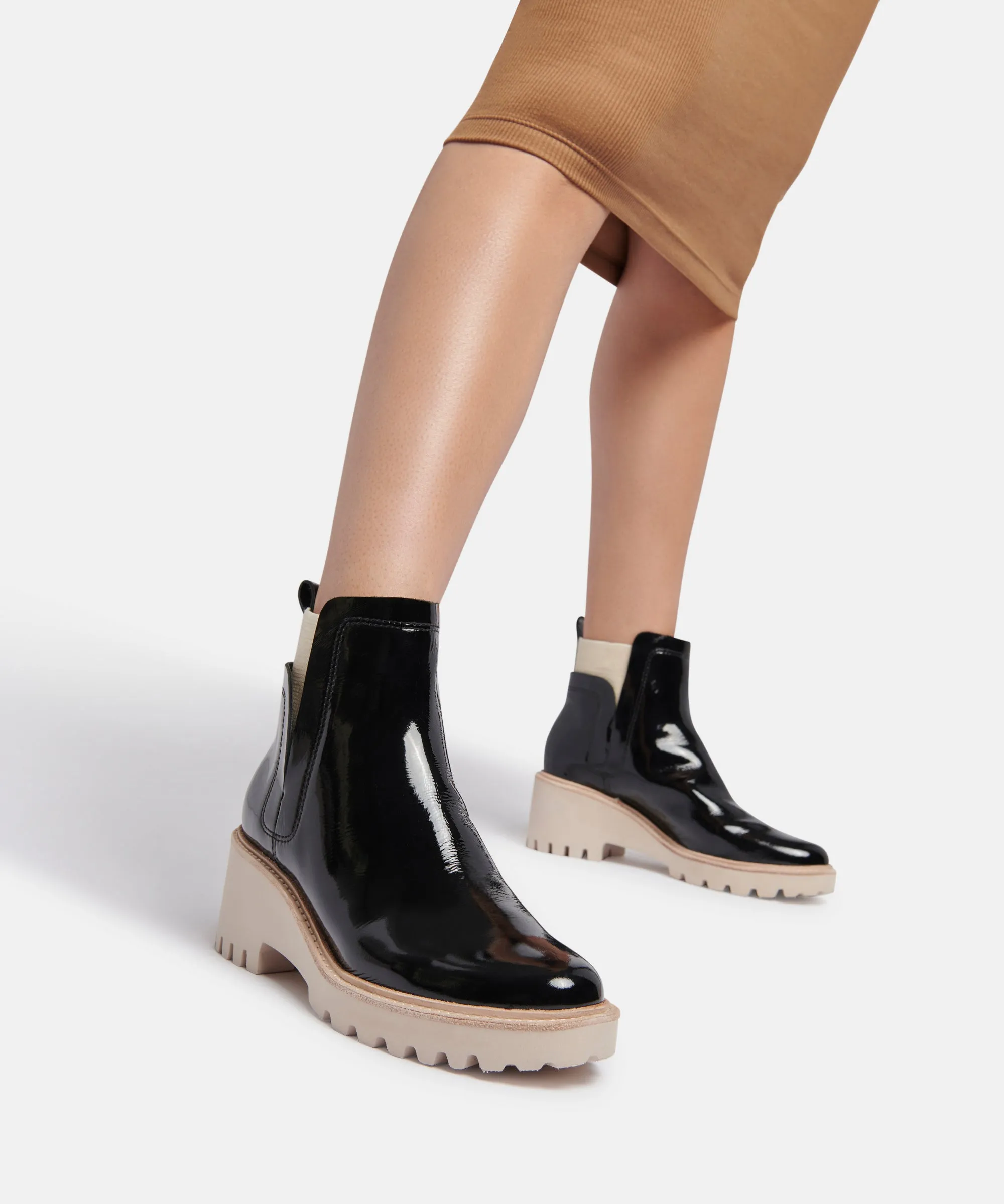 HUEY BOOTIES ONYX PATENT sold by Dolce Vita product image thumbnail 2