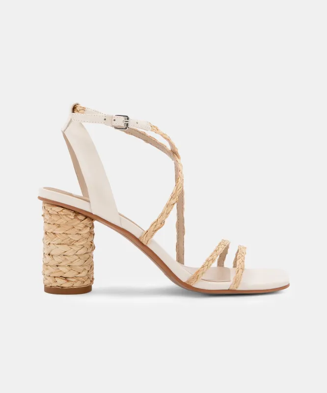 NICO HEELS NATURAL MULTI re:vita sold by Dolce Vita