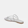 LEANNA SANDALS SILVER EMBOSSED STELLA sold by Dolce Vita