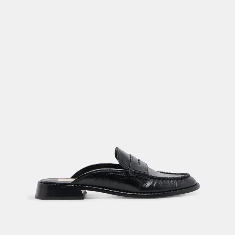 HAVAN LOAFERS MIDNIGHT CRINKLE PATENT sold by Dolce Vita