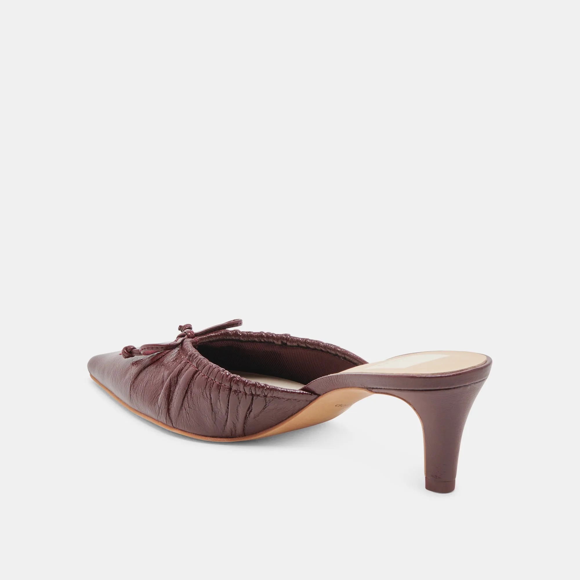 KAIRI MID HEELS CRANBERRY CRINKLE PATENT sold by Dolce Vita product image thumbnail 5