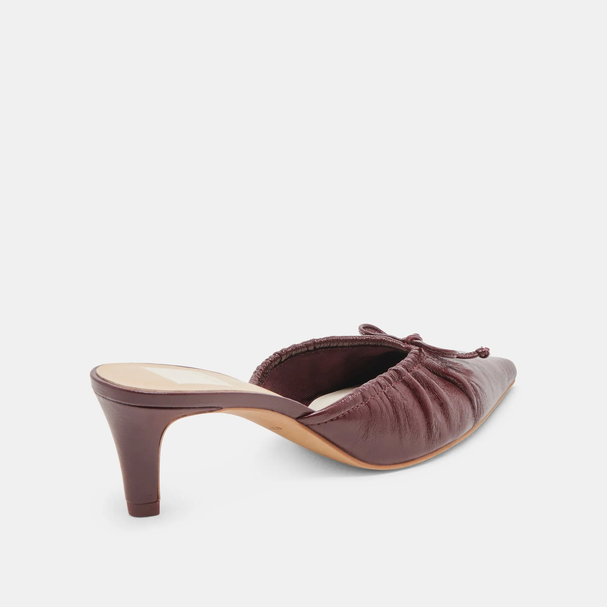 KAIRI MID HEELS CRANBERRY CRINKLE PATENT sold by Dolce Vita product image thumbnail 3