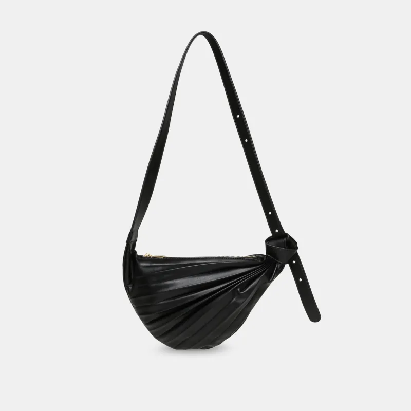 GEORGIA SHOULDER BAG BLACK FAUX LEATHER sold by Dolce Vita