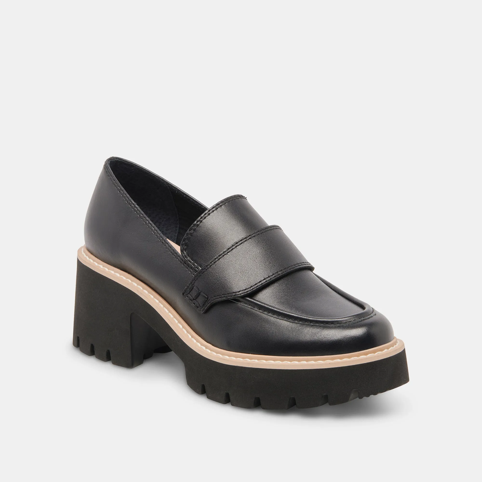HALONA LOAFERS ONYX LEATHER sold by Dolce Vita product image thumbnail 3
