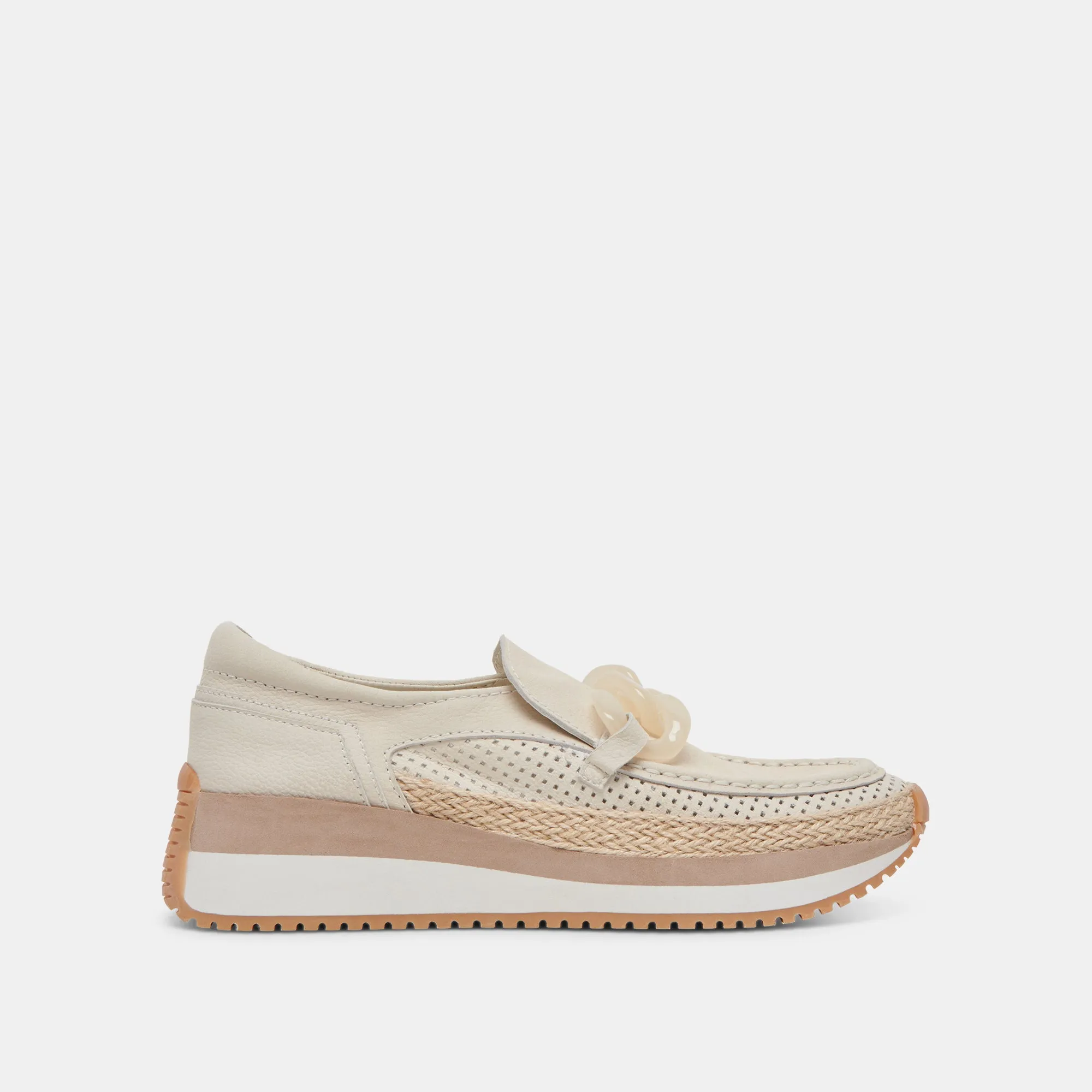 JADAH SNEAKERS IVORY NUBUCK sold by Dolce Vita