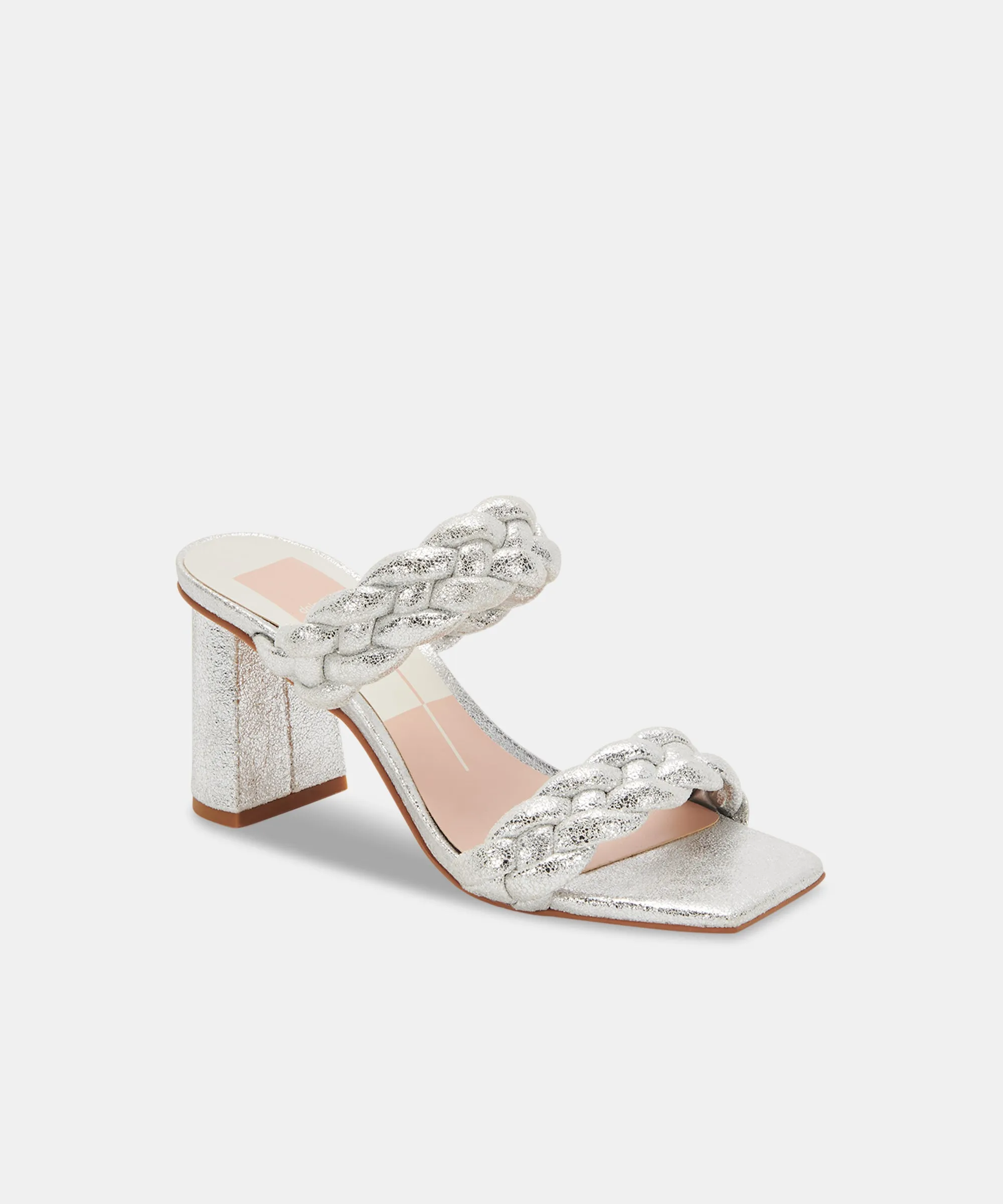 PAILY HEELS SILVER METALLIC STELLA SUEDE sold by Dolce Vita product image thumbnail 3