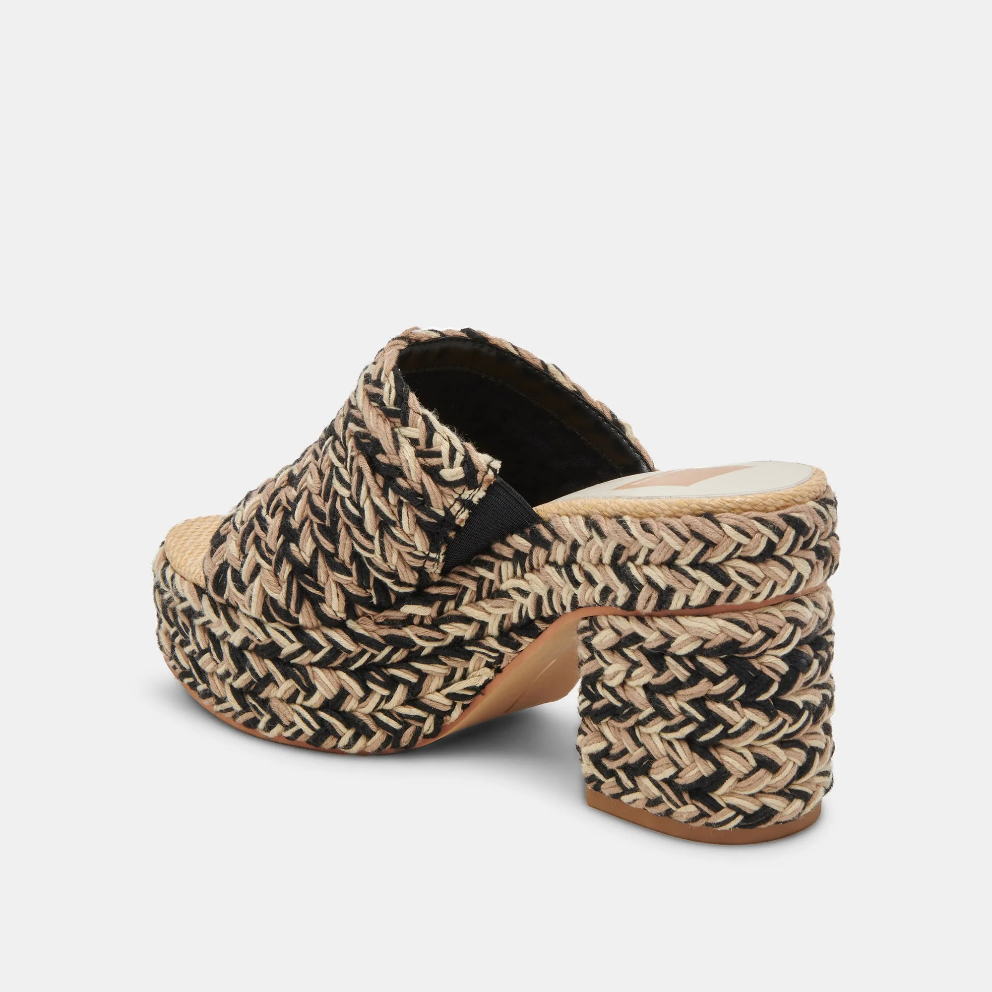 LADY HEELS BLACK MULTI WOVEN sold by Dolce Vita product image thumbnail 5