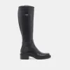 GLORY H2O WIDE CALF BOOTS BLACK LEATHER sold by Dolce Vita