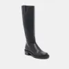 GLORY H2O WIDE CALF BOOTS BLACK LEATHER sold by Dolce Vita