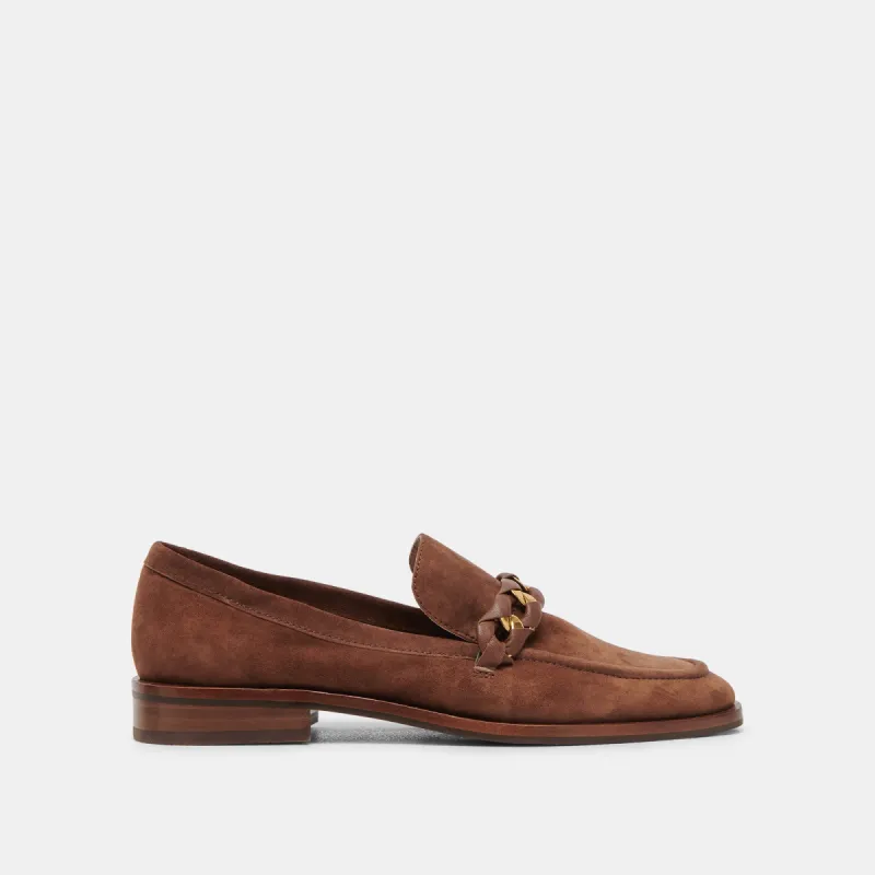SALLIE FLATS COCOA SUEDE - re:vita sold by Dolce Vita