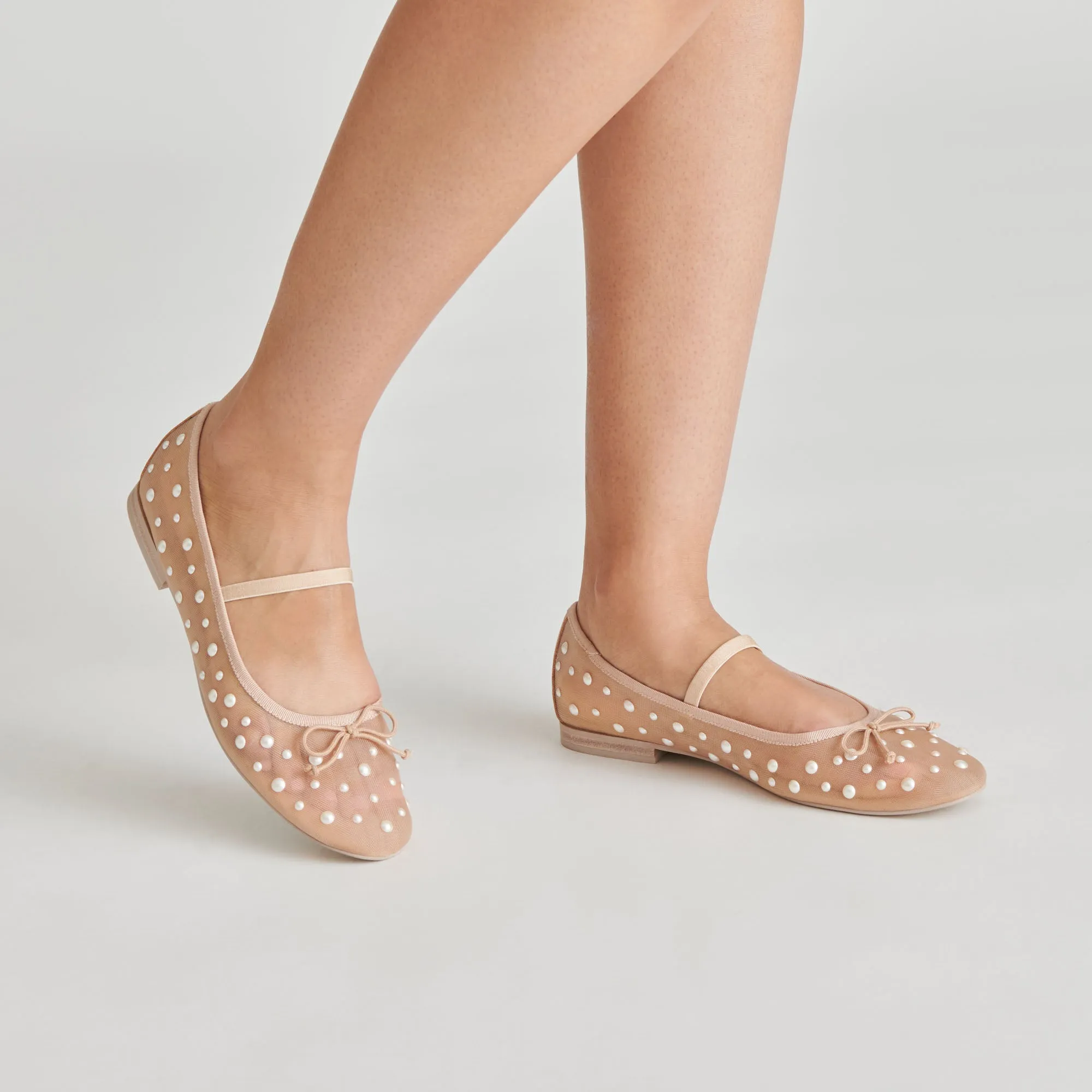 CADEL PEARL BALLET FLATS BLUSH MESH sold by Dolce Vita product image thumbnail 4