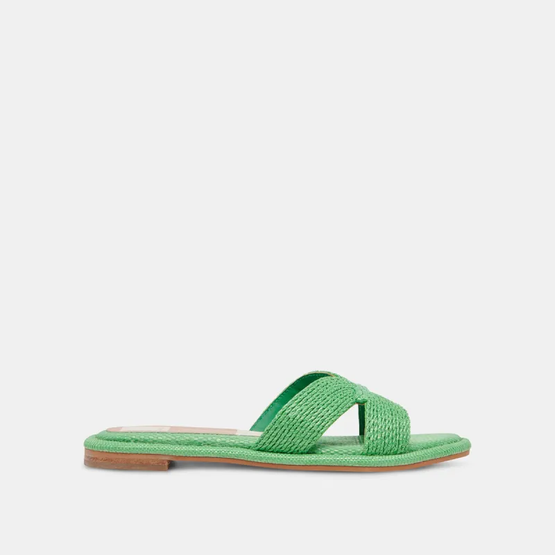 ATOMIC SANDALS SEAGLASS RAFFIA sold by Dolce Vita