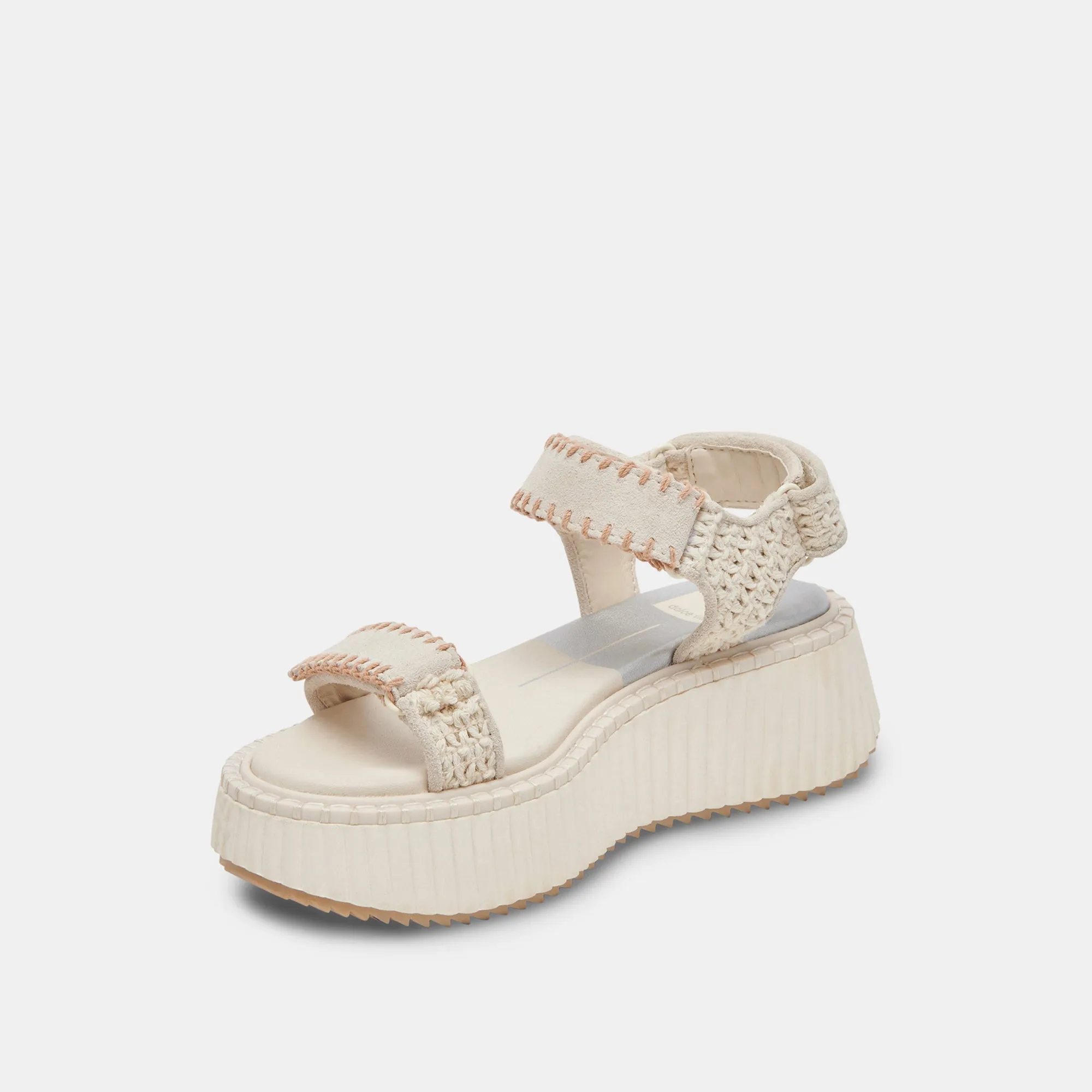 DEBRA SANDALS IVORY SUEDE sold by Dolce Vita product image thumbnail 5