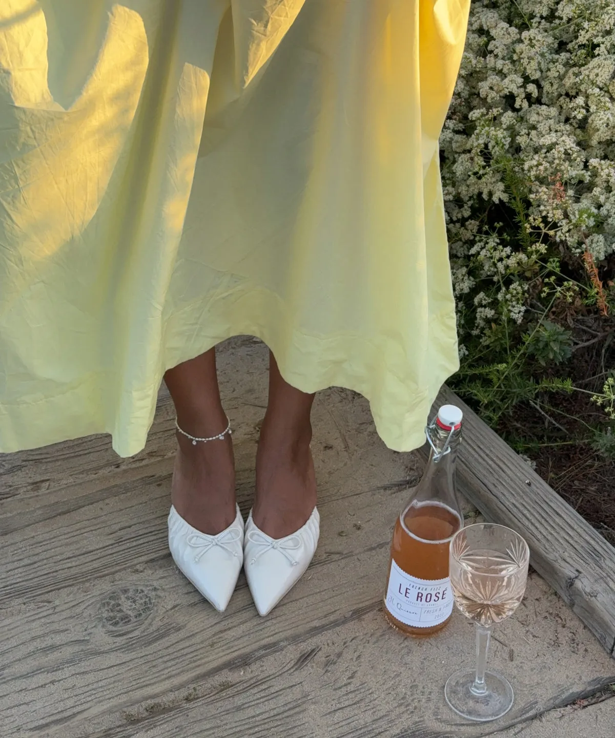 KAIRI MID HEELS IVORY CRINKLE PATENT sold by Dolce Vita product image thumbnail 4