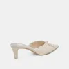 KAIRI MID HEELS IVORY CRINKLE PATENT sold by Dolce Vita
