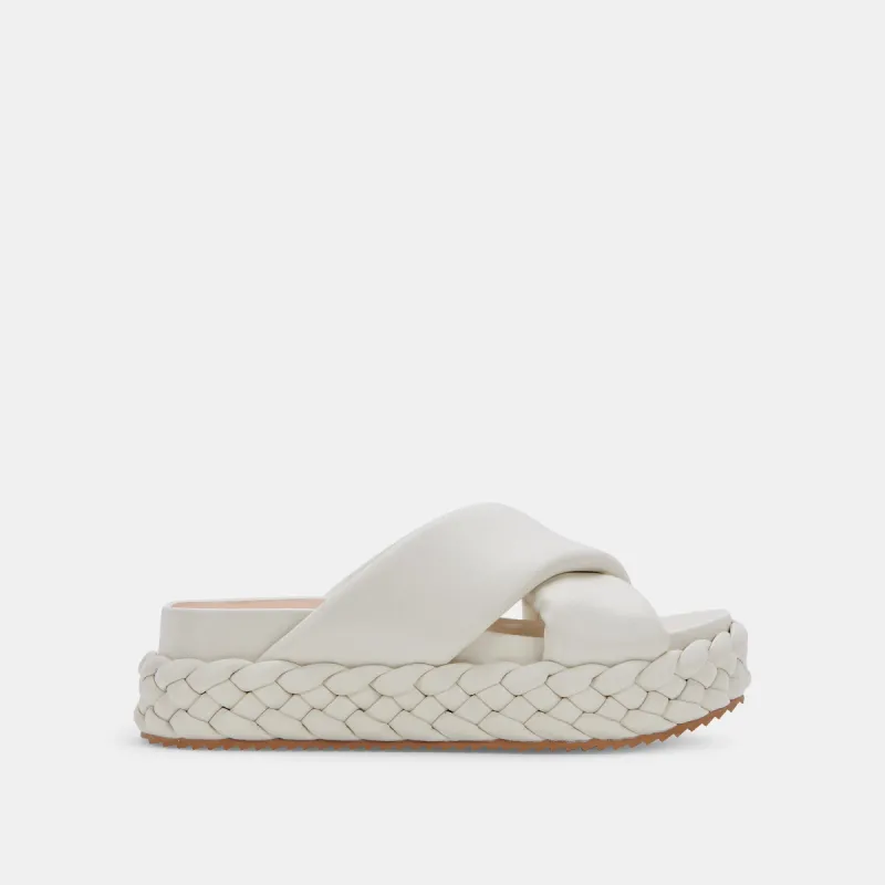BLUME SANDALS IVORY STELLA - re:vita sold by Dolce Vita
