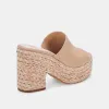 ELORA HEELS IN BLUSH LEATHER - re:vita sold by Dolce Vita