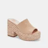 ELORA HEELS IN BLUSH LEATHER - re:vita sold by Dolce Vita