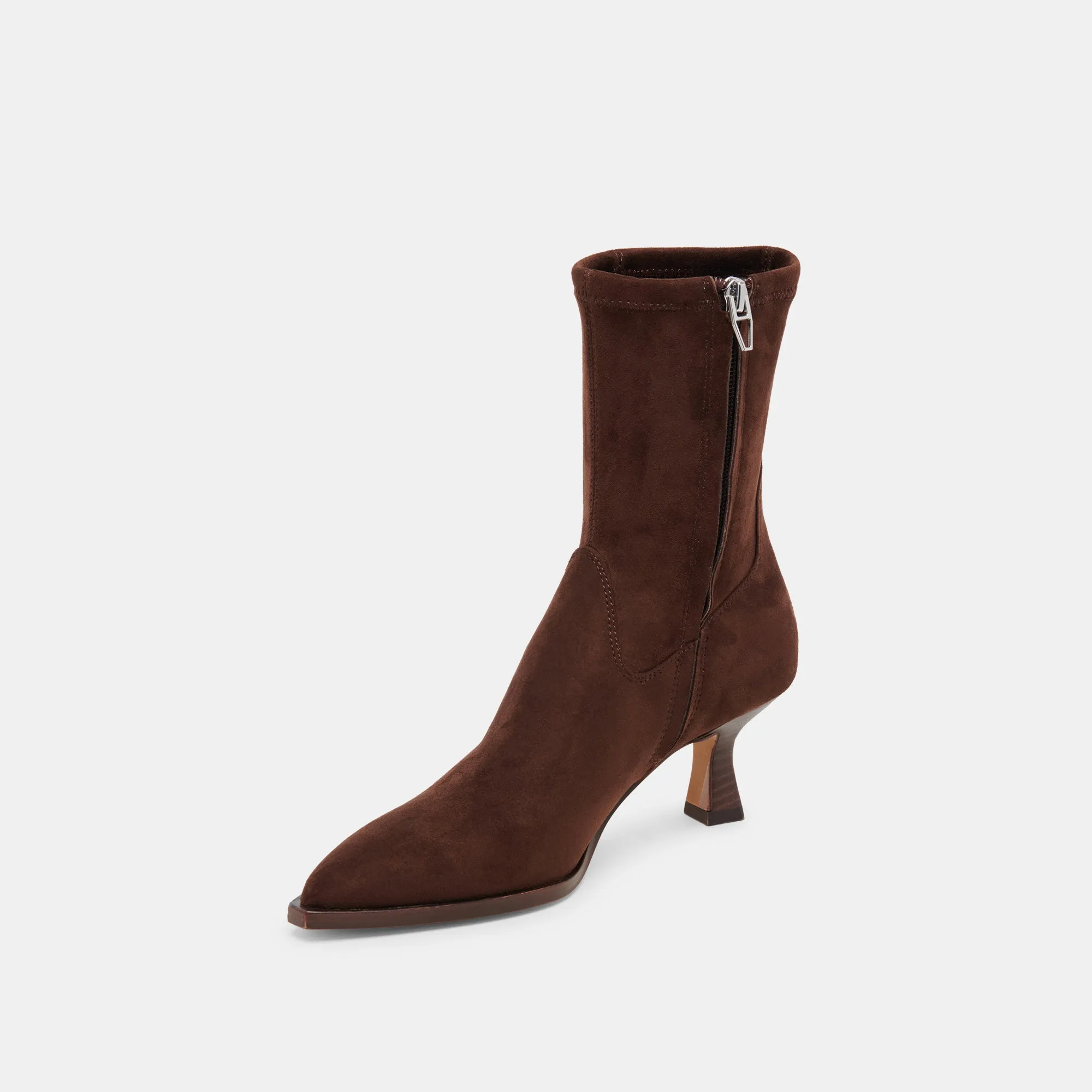 ARYA WIDE CALF BOOTS DK BROWN STELLA SUEDE sold by Dolce Vita product image thumbnail 4