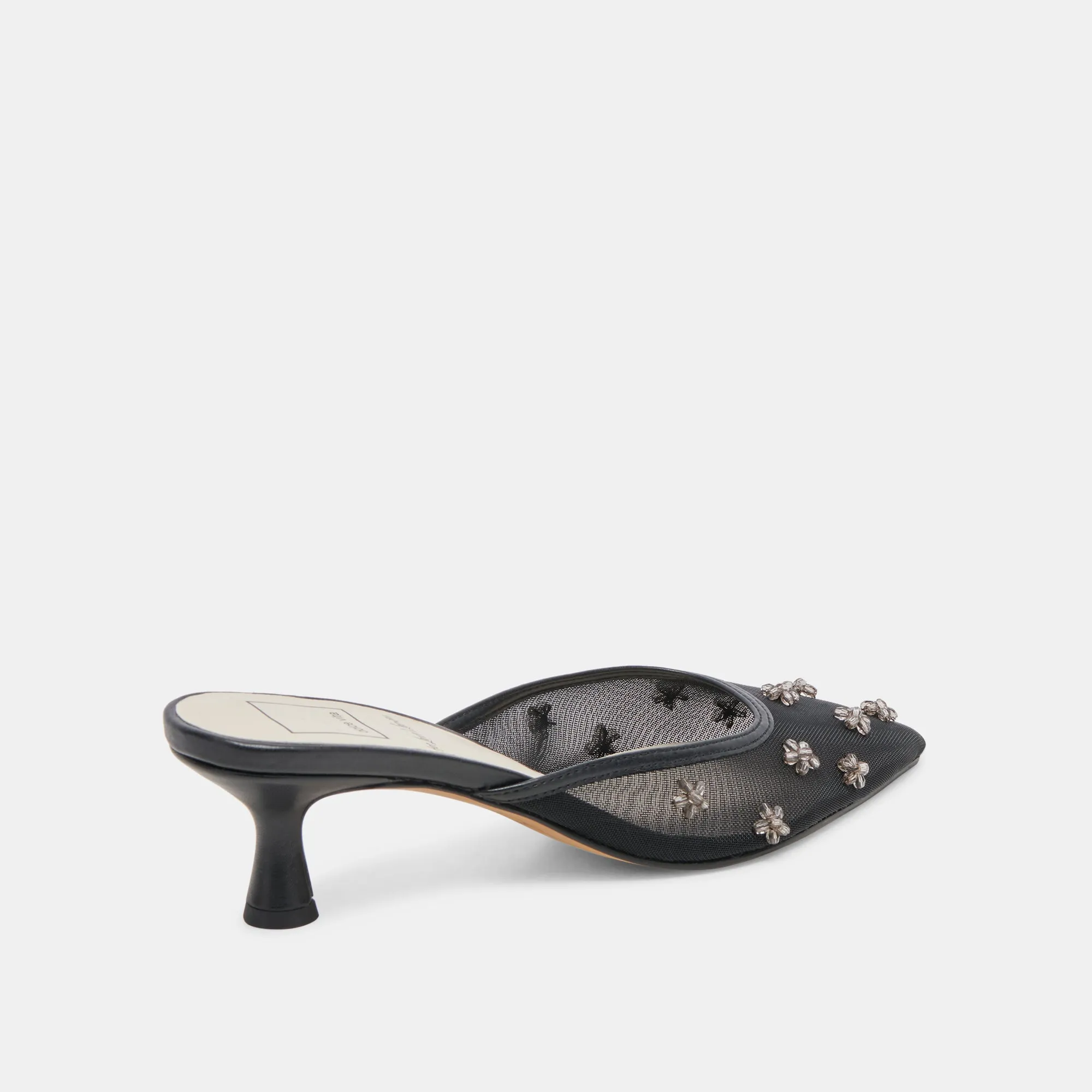 CLAIRE WIDE HEELS BLACK MESH sold by Dolce Vita product image thumbnail 3