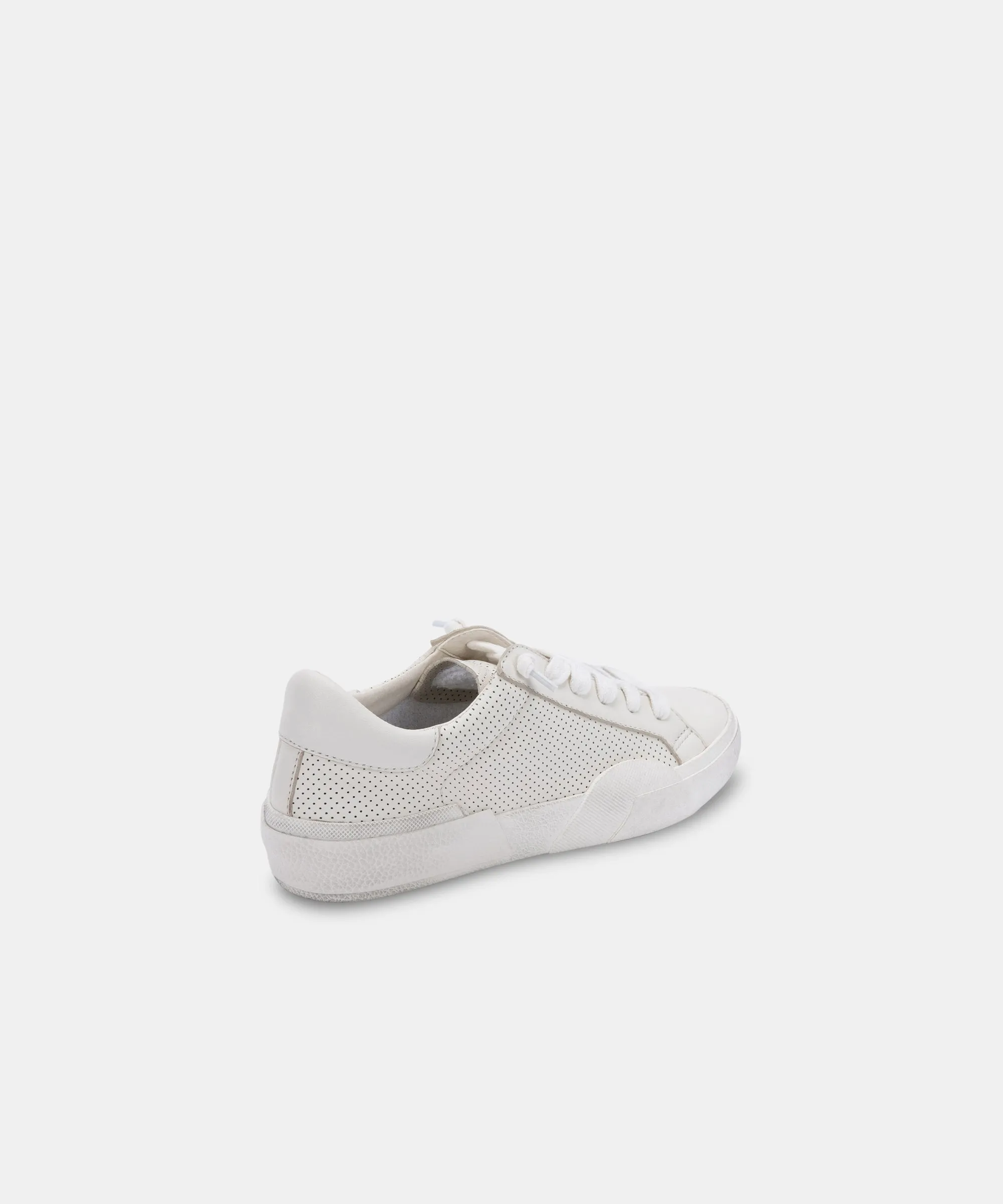 ZINA SNEAKERS WHITE PERFORATED LEATHER sold by Dolce Vita product image thumbnail 5
