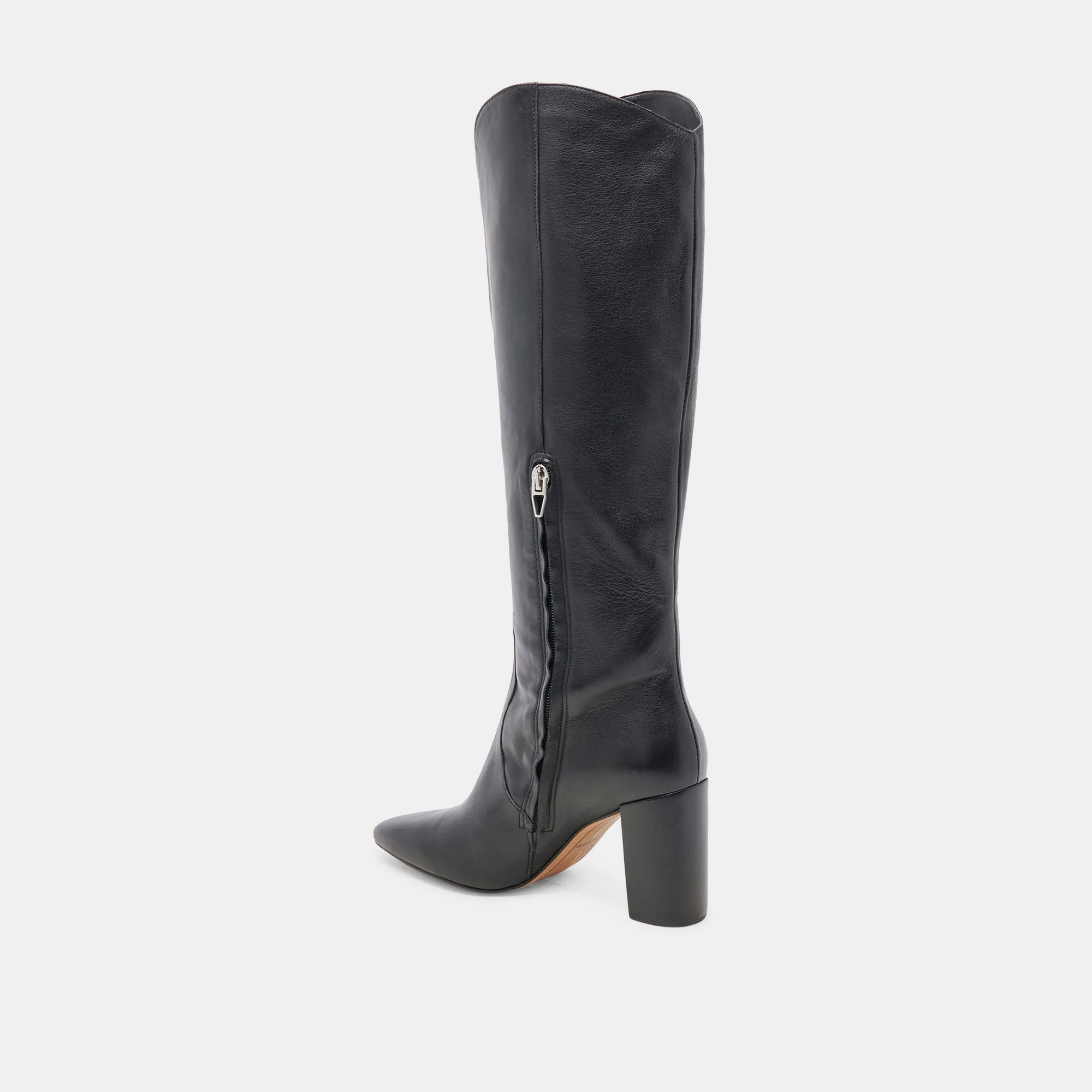 NEDI WIDE CALF BOOTS BLACK LEATHER sold by Dolce Vita product image thumbnail 5