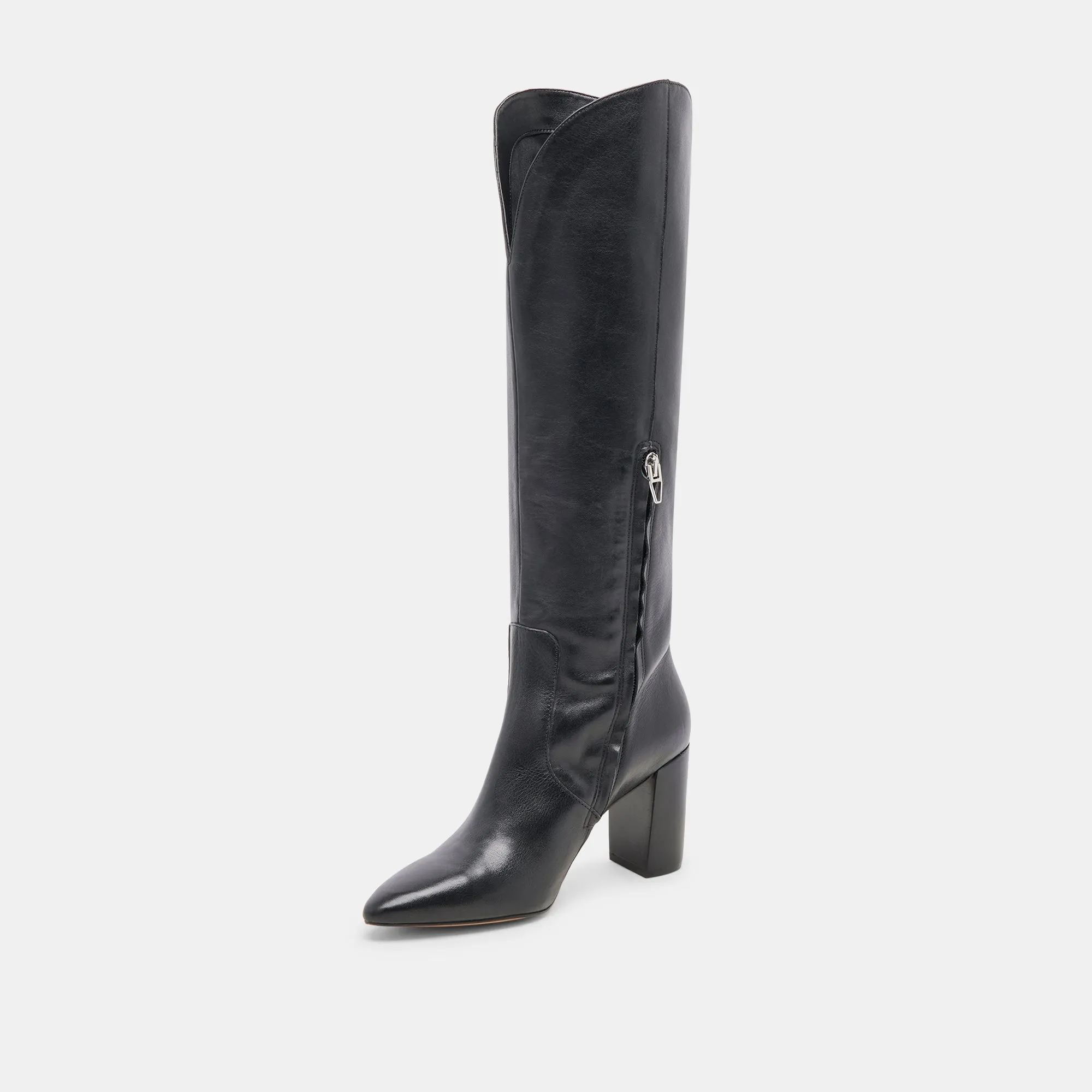 NEDI WIDE CALF BOOTS BLACK LEATHER sold by Dolce Vita product image thumbnail 4