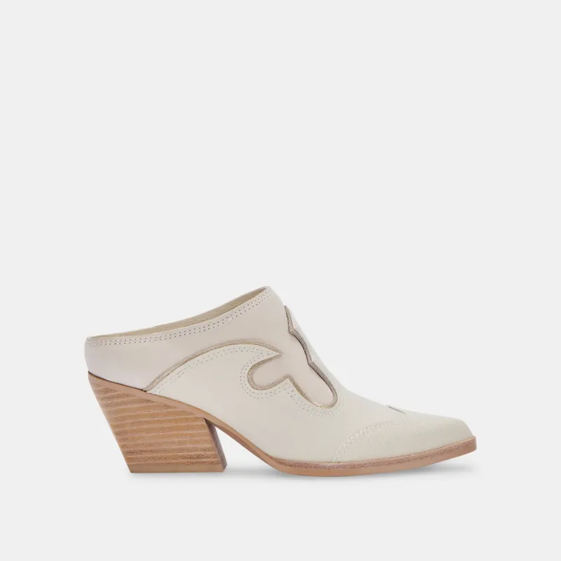 LARS MULES IVORY NUBUCK - re:vita sold by Dolce Vita