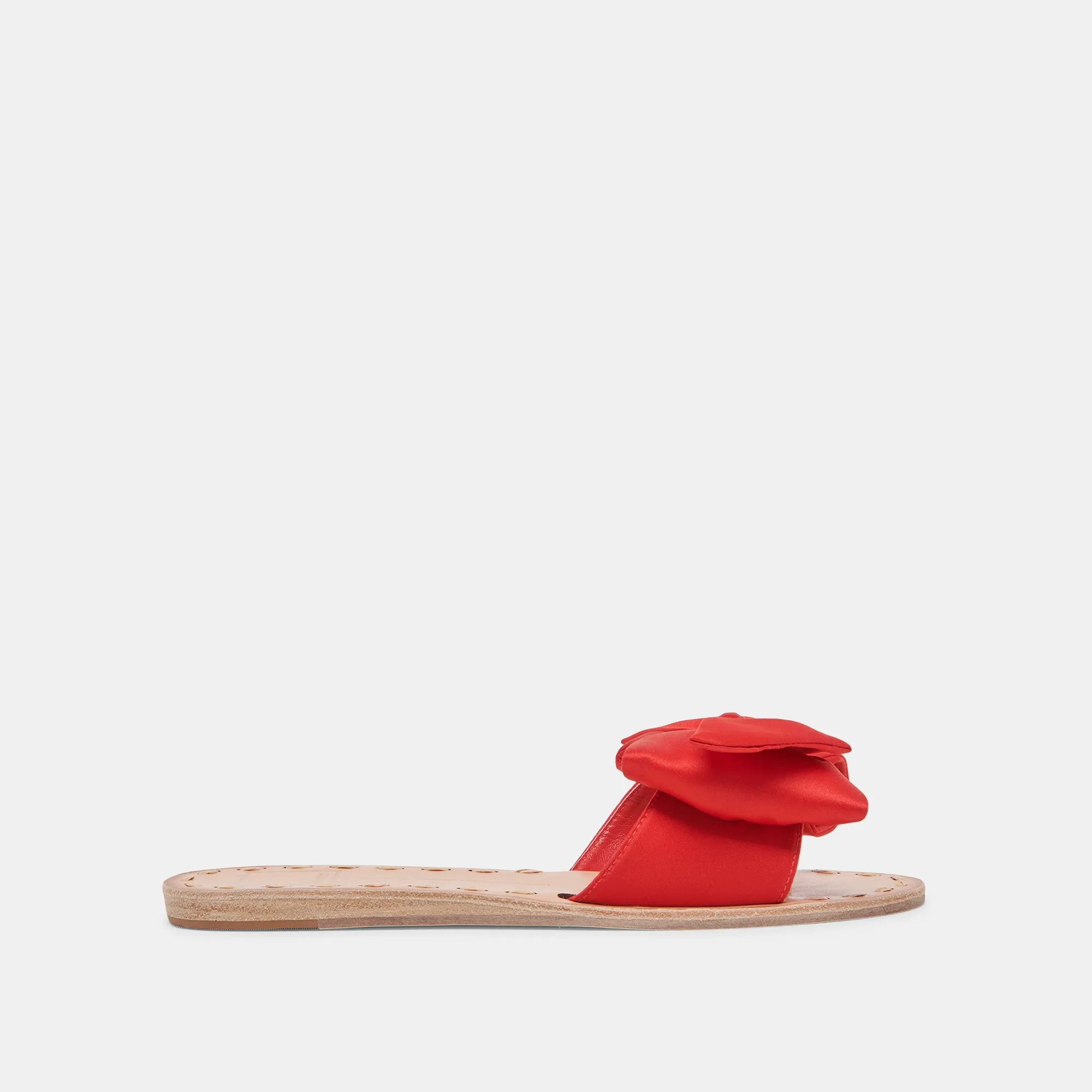 DARSEY SANDALS RED SATIN sold by Dolce Vita