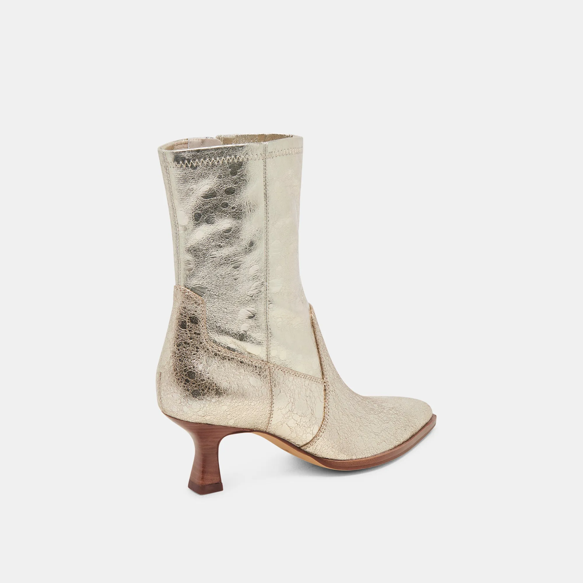ARYA BOOTS LIGHT GOLD DISTRESSED LEATHER sold by Dolce Vita product image thumbnail 3