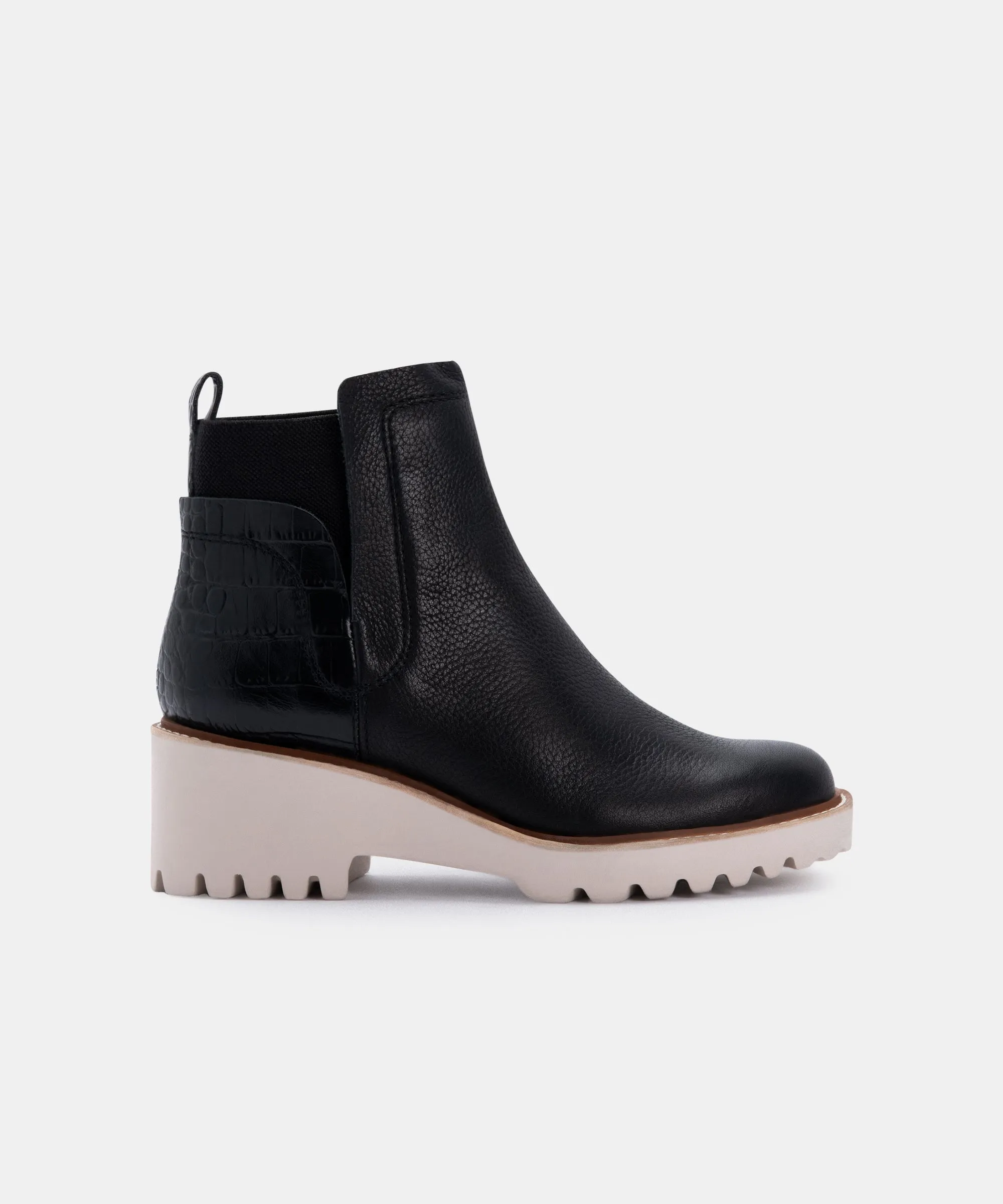 HUEY BOOTIES BLACK sold by Dolce Vita