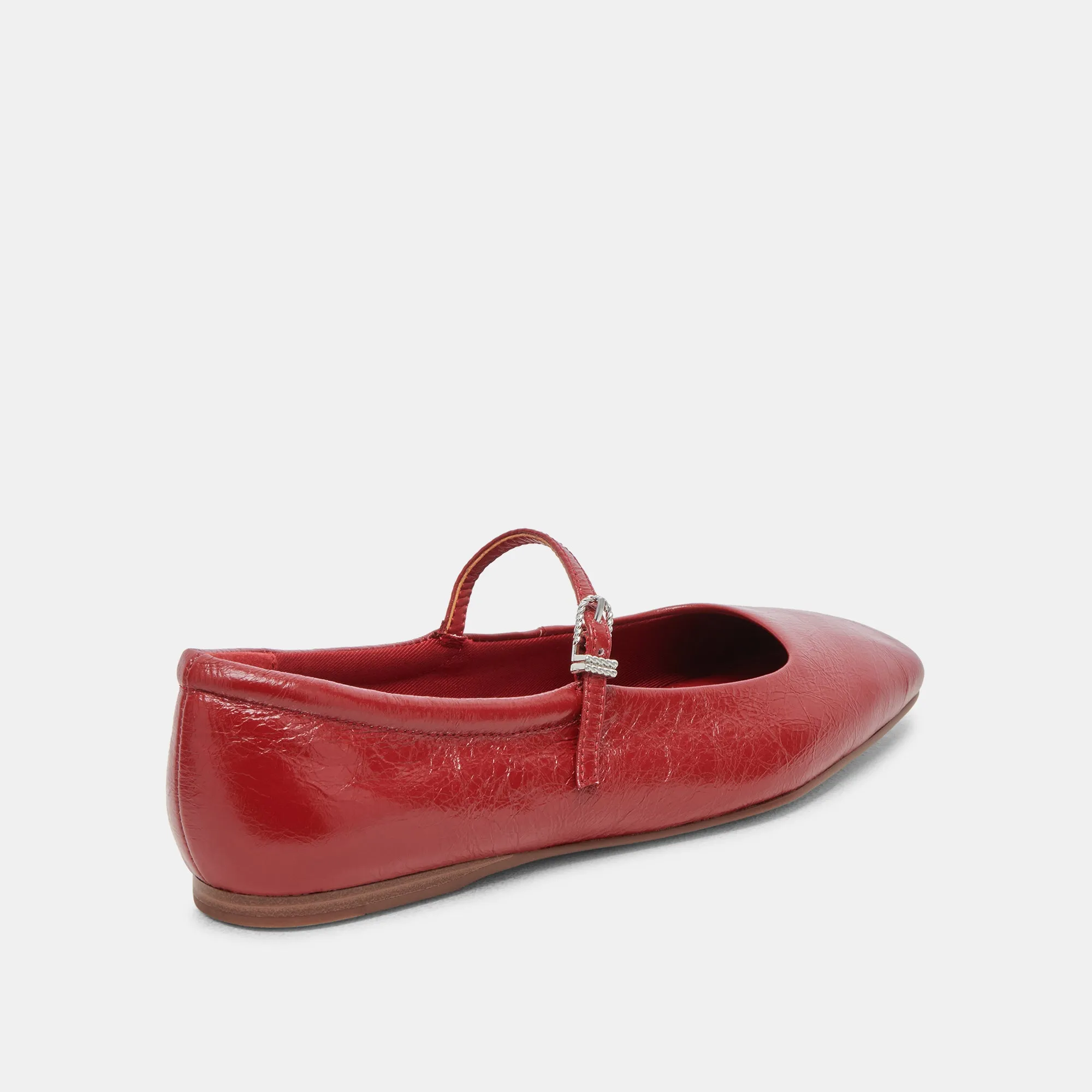 REYES BALLET FLATS RED CRINKLE PATENT sold by Dolce Vita product image thumbnail 5