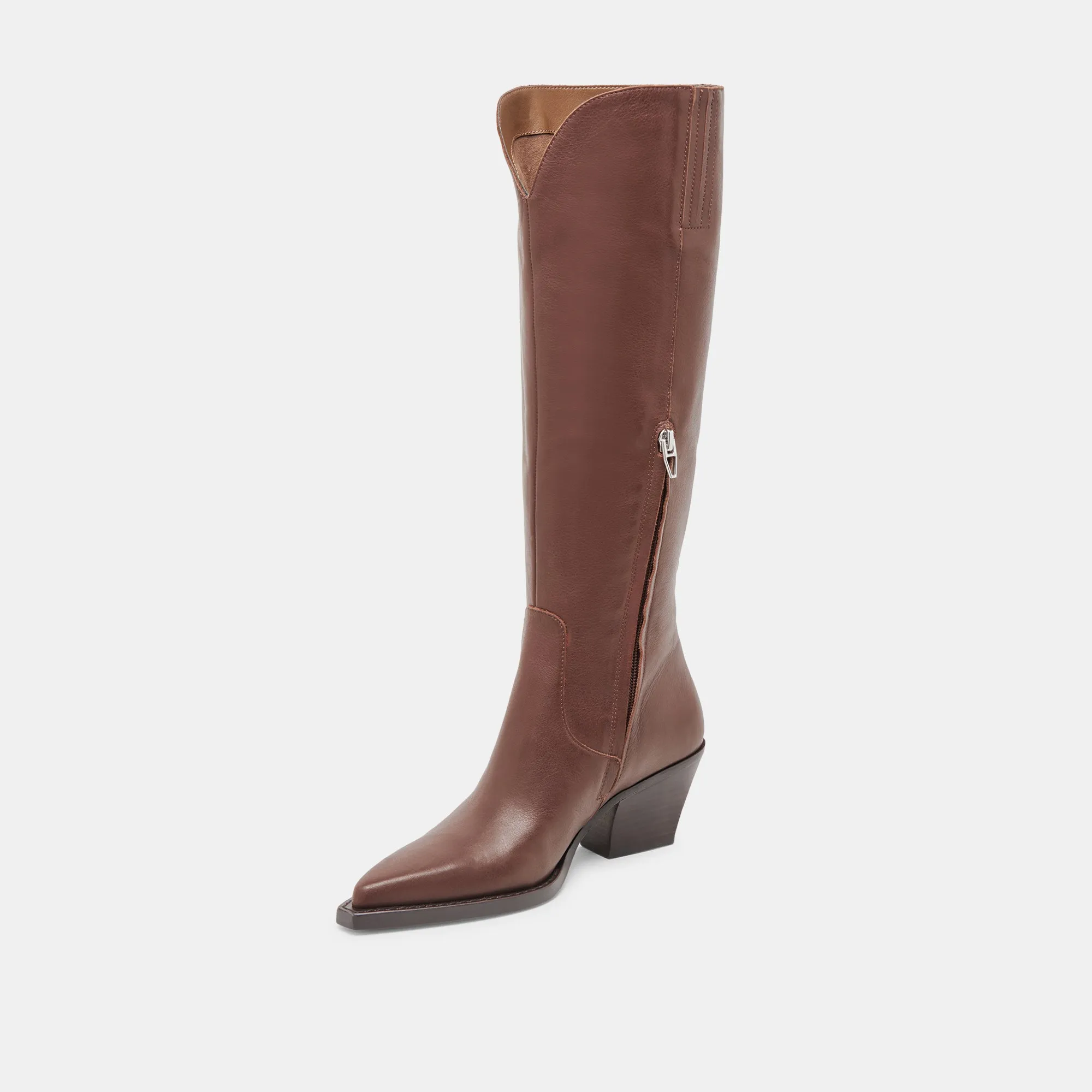 RAJ EXTRA WIDE CALF BOOTS CHOCOLATE LEATHER sold by Dolce Vita product image thumbnail 4