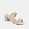 ZENO SANDALS LT NATURAL RAFFIA sold by Dolce Vita