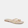 LUCCA SANDALS GOLD DISTRESSED STELLA sold by Dolce Vita