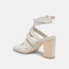 OLEMA HEELS IVORY LEATHER sold by Dolce Vita