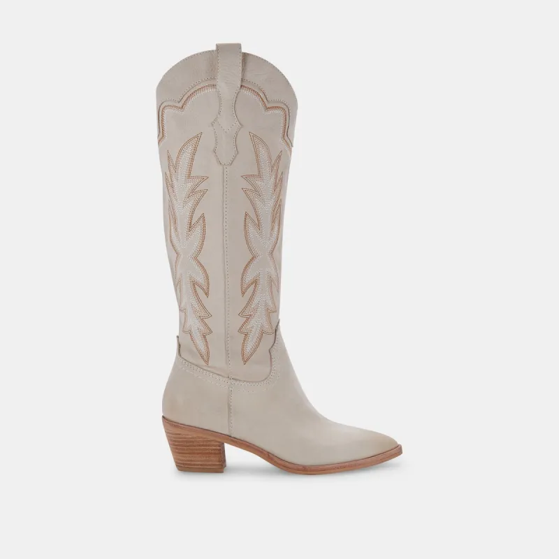 SHIREN BOOTS SAND NUBUCK sold by Dolce Vita