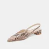BYANCA FLATS SAND EMBOSSED LEATHER sold by Dolce Vita