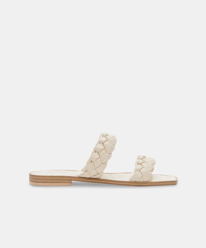 INDY SANDALS IVORY STELLA - re:vita sold by Dolce Vita