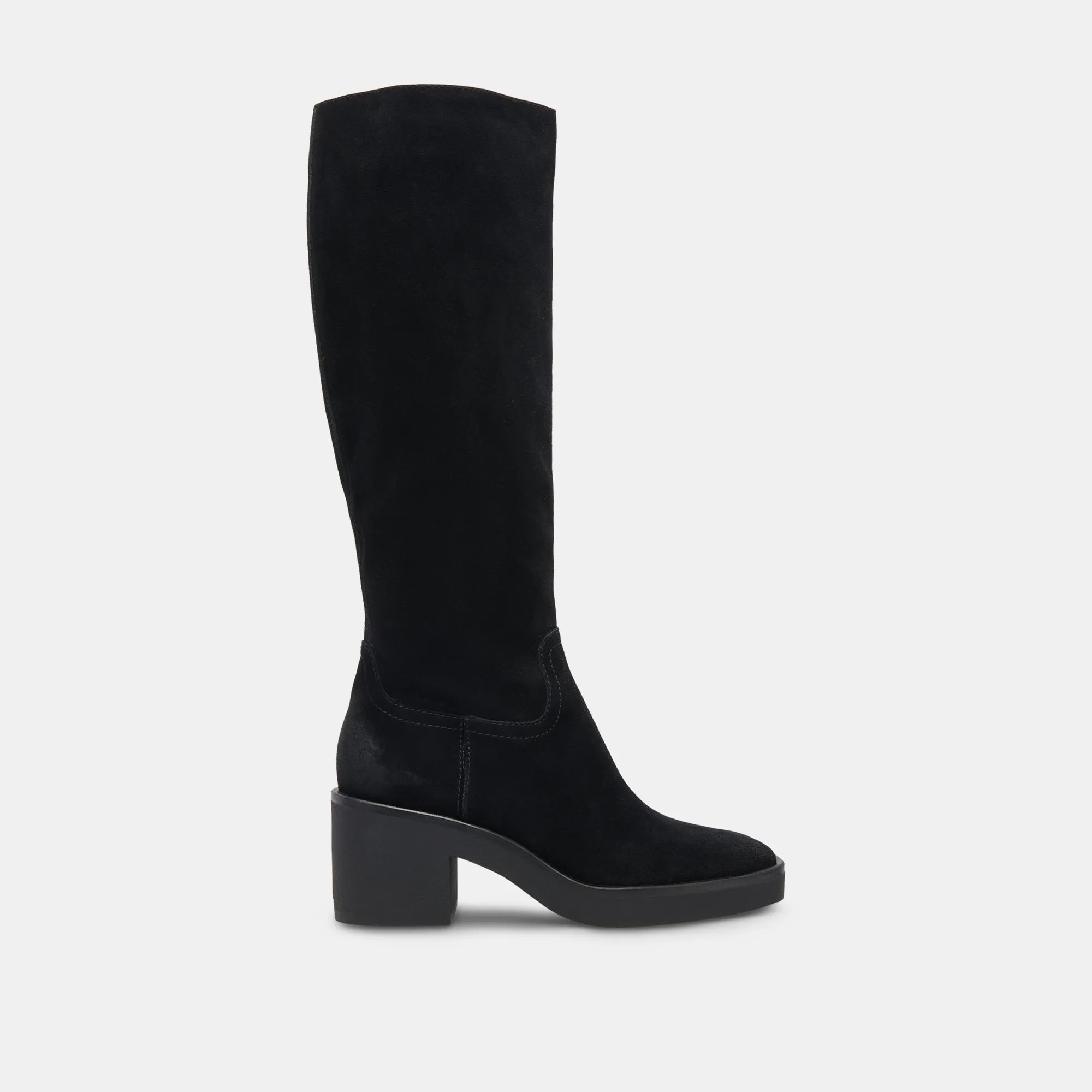 HARRAH H2O BOOTS ONYX SUEDE sold by Dolce Vita