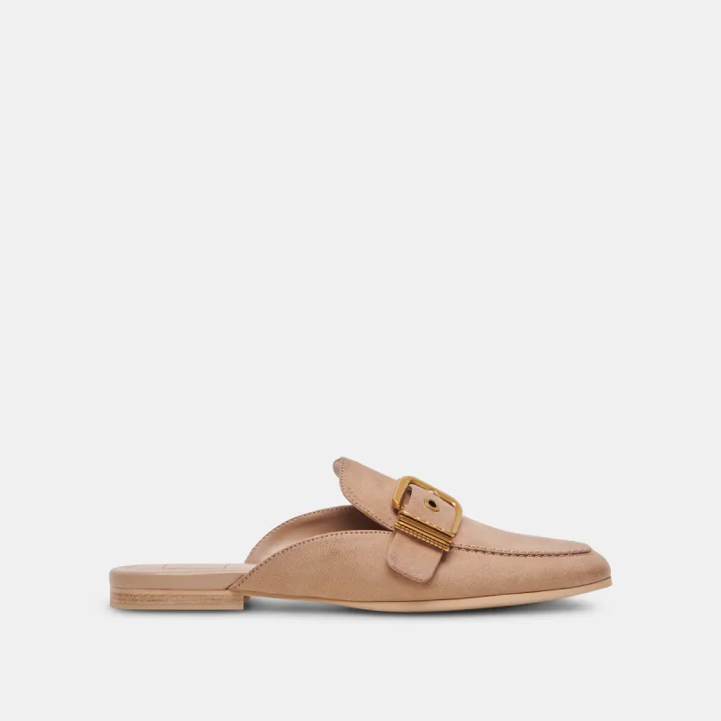SANTEL FLATS TAUPE LEATHER sold by Dolce Vita