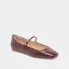 REYES BALLET FLATS CRANBERRY CRINKLE PATENT sold by Dolce Vita