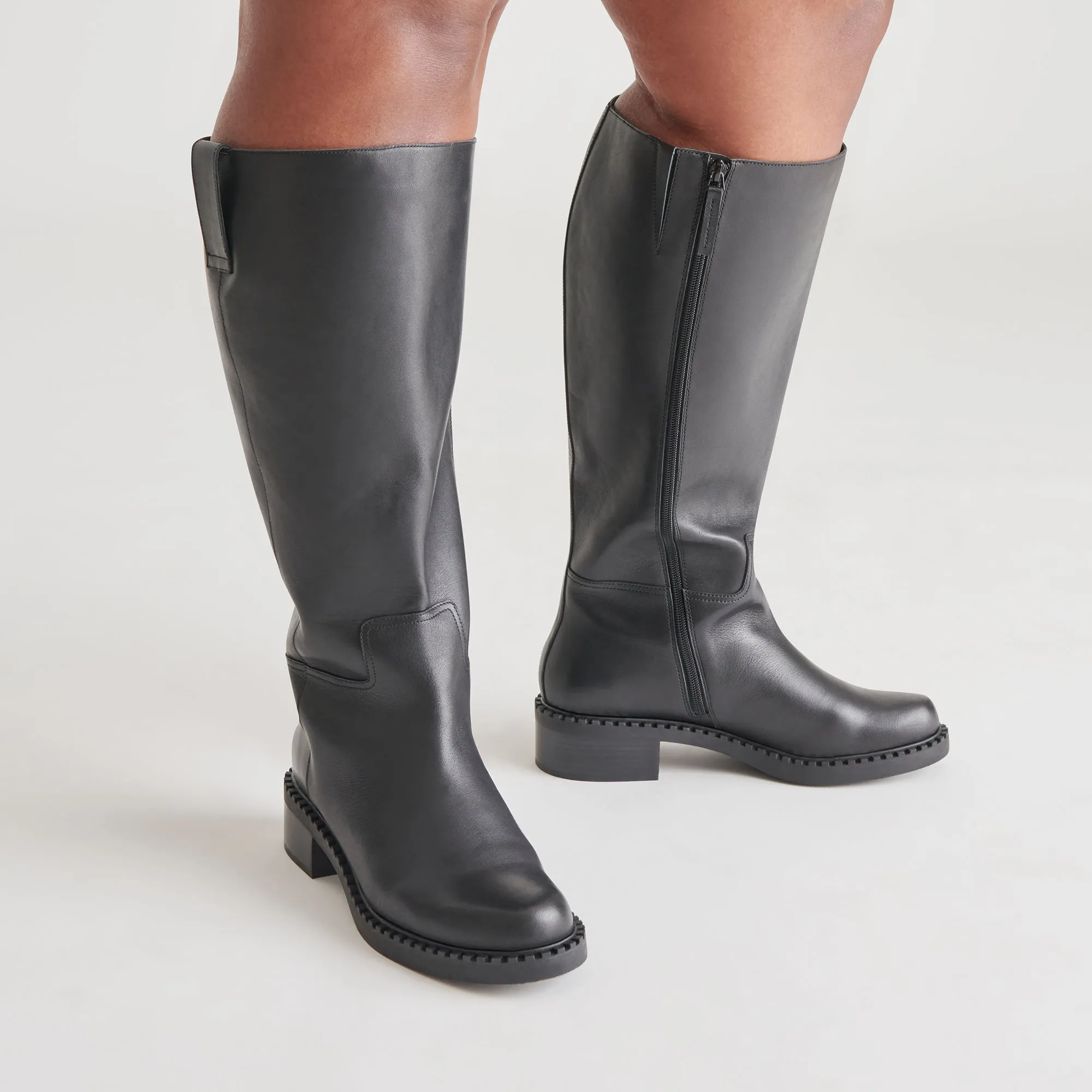GLORY H2O EXTRA WIDE CALF BOOTS BLACK LEATHER sold by Dolce Vita product image thumbnail 4