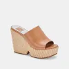 GILMA WEDGES SADDLE LEATHER sold by Dolce Vita