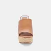 GILMA WEDGES SADDLE LEATHER sold by Dolce Vita
