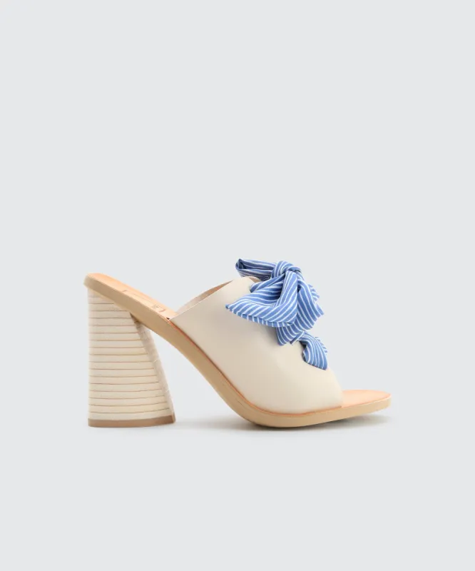 AMBER HEELS IVORY - re:vita sold by Dolce Vita